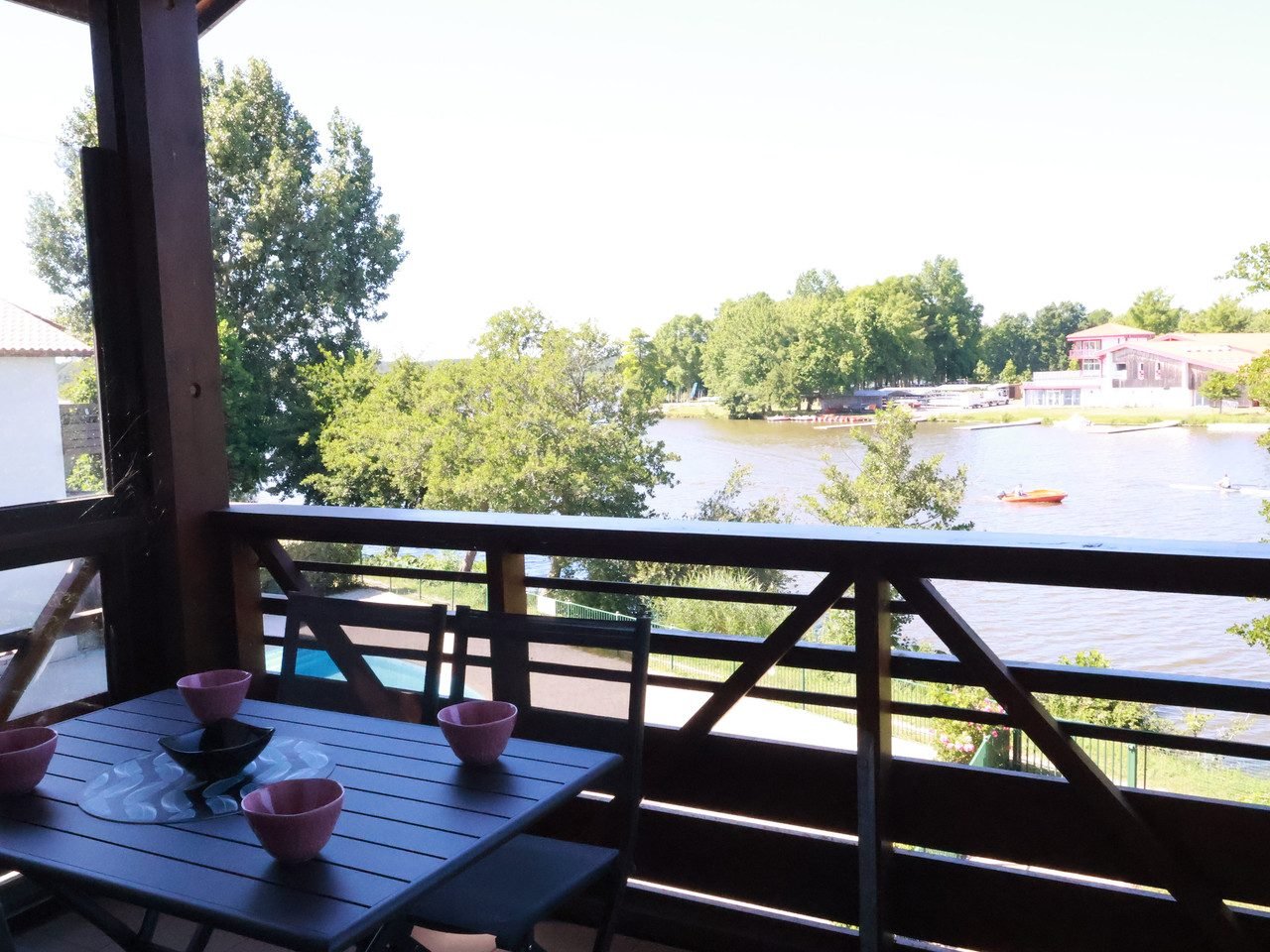 Le Lago · Vue lac · Terrasse & Piscine à Soustons
